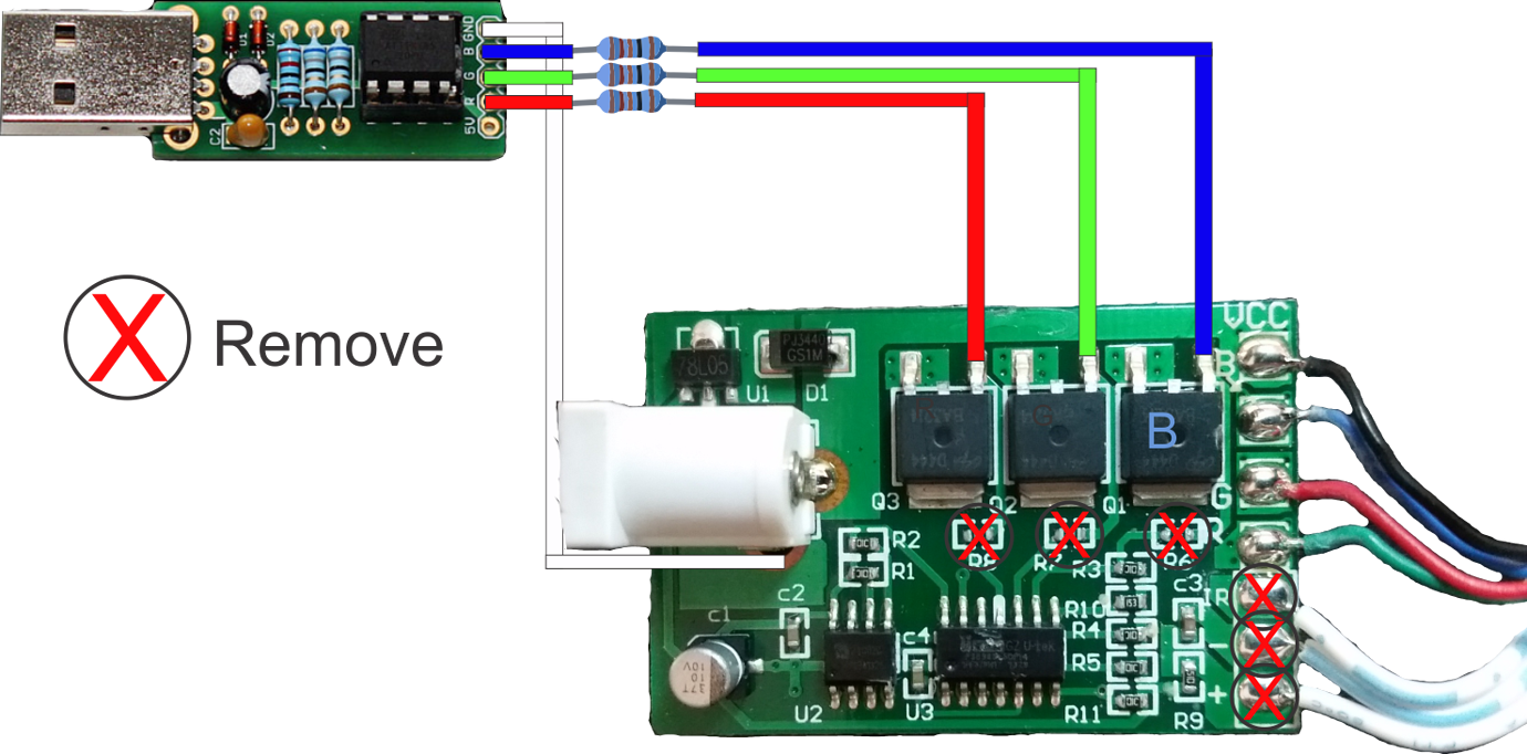 Any Indoor Outdoor LED RGB Controller Kit Hack - Tutorials - BlinkStick ...